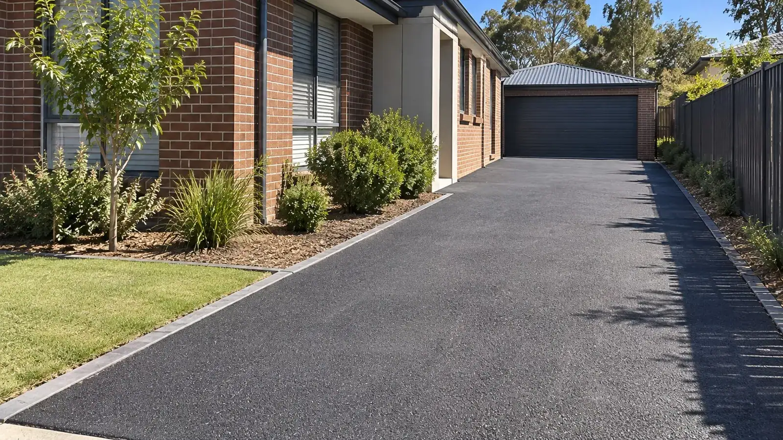 Bendigo Asphalt Driveway concrete project setting in regional Victoria