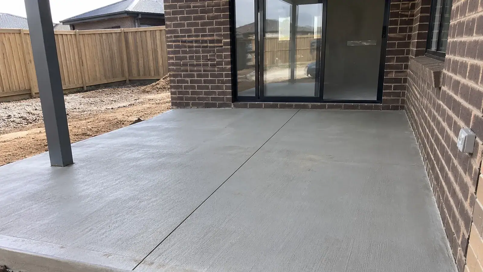 Strathfieldsaye Concrete concrete project setting in regional Victoria
