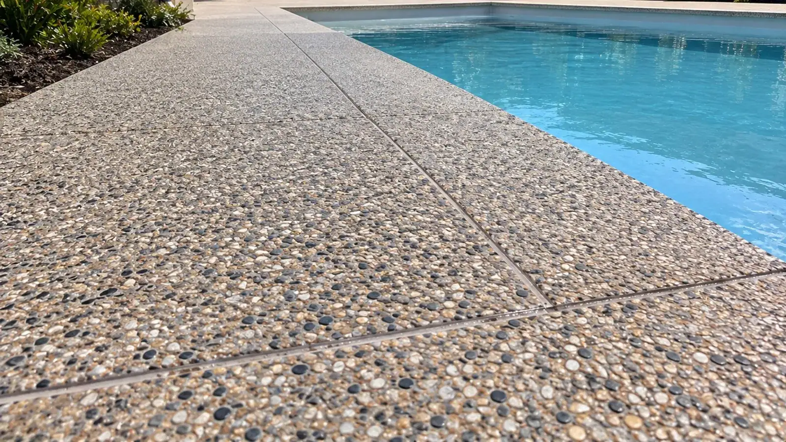 Concrete Pool Deck project setting in regional Victoria